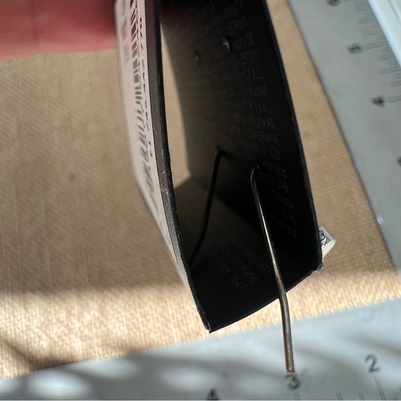 Pink swirl silver tone pear faux stone drop dangle earrings simple minimal light - Picture 4 of 4